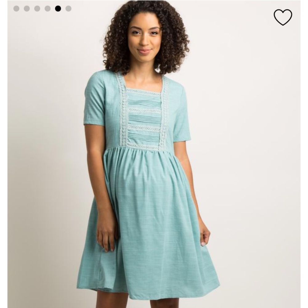 Pink Blush Mint Babydoll Dress